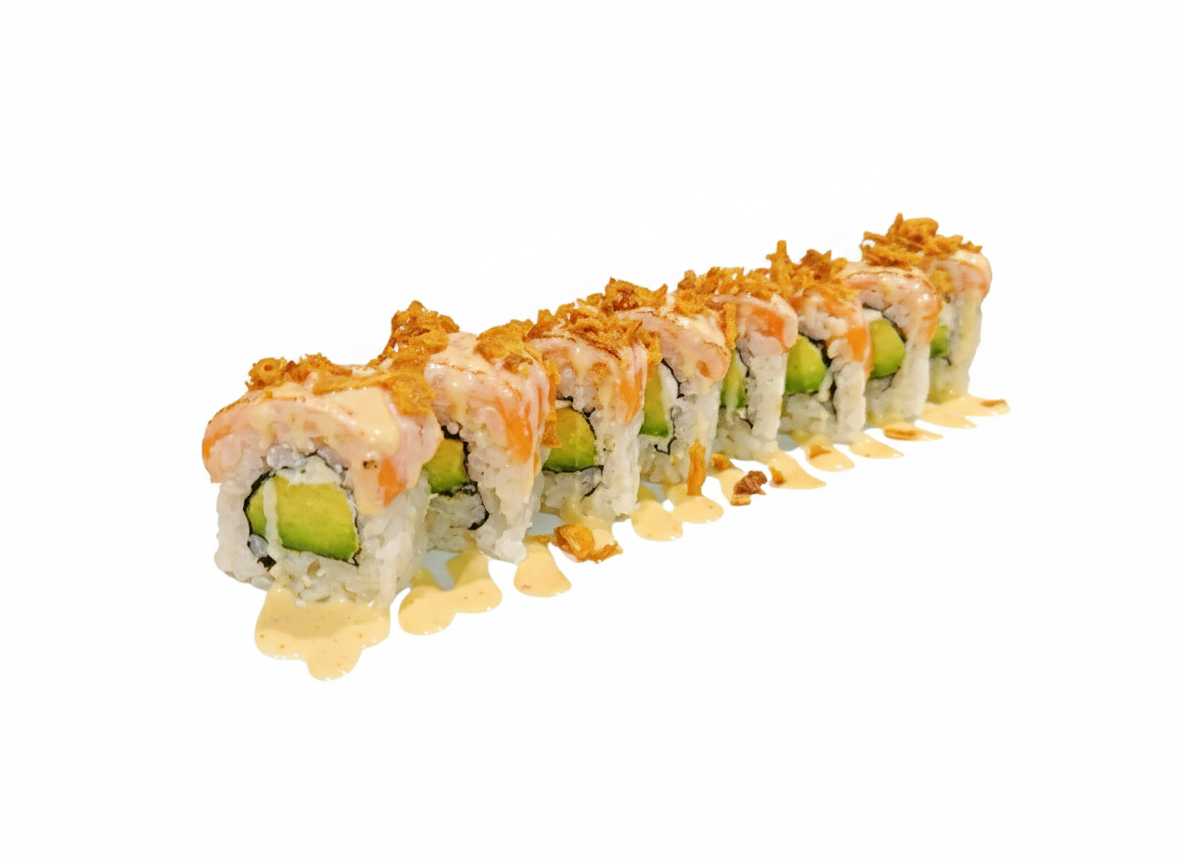 Uramaki Salmon Tostado
